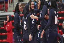 تصویر شکست تیم ملی والیبال زنان ایران مقابل ترکیه