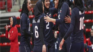 تصویر شکست تیم ملی والیبال زنان ایران مقابل ترکیه